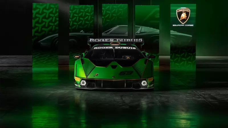 Lamborghini Essenza SCV12將出席年底2024台北車展。官方圖片，以下同