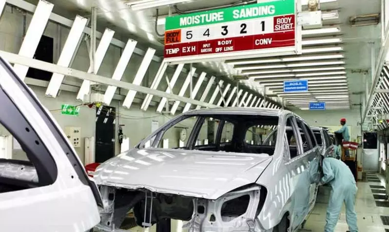 印尼TMMIN(Toyota Motor Manufacturing Indonesia)工廠。此為示意圖，圖片中的車輛非受影響車輛。