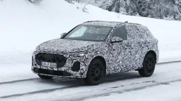 新世代《Audi Q5》有望搶先在《Q6 e-Tron》前發表|水箱護罩更圓潤 頭燈造型更犀利