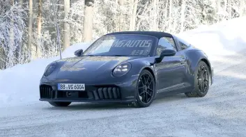 小改款《Porsche 911 Targa》車尾透露玄機 有望搭載自然進氣引擎