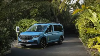 Ford Tourneo Connect旅玩家推插電版｜110公里純電續航