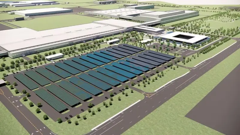 美國Metaplant工廠，最快預計2024年底啟用。官方圖片
