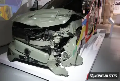 Volvo北市外展  XC40 Recharge 事故車首次展出 車主現身說法
