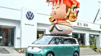 《ID. Buzz》Q版大甲媽祖純電座駕 今年第四季就可以開回家