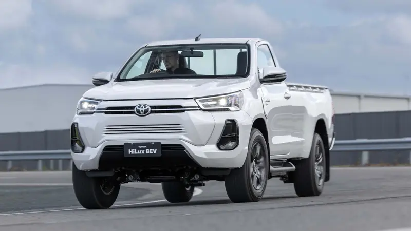 純電Toyota Hilux準備在泰國投入量產