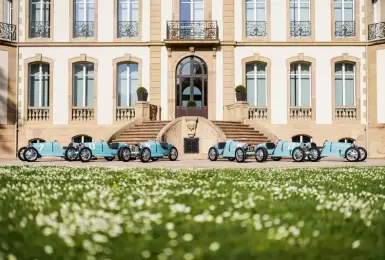 Bugatti推出僅有13匹馬力的電動老爺車
