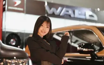 OAM2024 藤白玲華 「WALD」攤位總是能請來高顏值漂亮車模