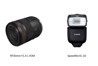Canon 發布全新超大光圈 RF 鏡頭 RF35mm F1.4 L VCM  及高性能小型閃光燈 Speedlite EL-10