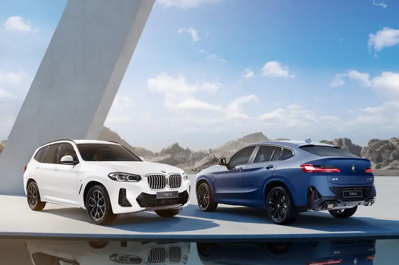 2024年式BMW X3與X4 M Sport鉑金版，共導入X3 xDrive20i、X3 xDrive30i、X4 xDrive20i及X4 xDrive30i，建議售價269萬元起，再享100萬40期零利率優惠。