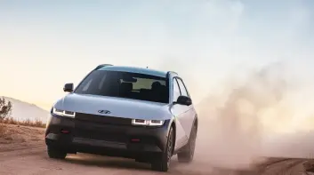 越野電動車 台灣有商標|《Hyundai Ioniq 5 XRT》車身抬高 專屬越野裝扮|美規全車系改用特斯拉充電規格 加大電池容量