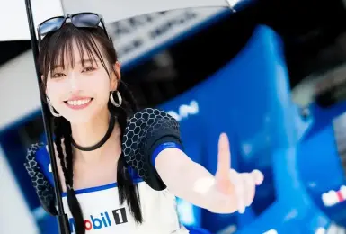 【國王車訊】車模美女收集 Mobil1 Racing 引地裕美