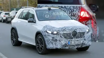 《Mercedes-Benz GLE》最快明年再次小改款 換上三芒星尾燈 可能取消跑旅車GLE Coupe