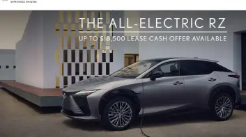 不小心降太多？！美規《Lexus RZ》入手門檻比《Toyota bZ4X》還低