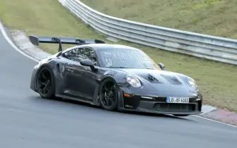 Porsche 911 GT3 RS小改款目擊｜似乎改了個寂寞