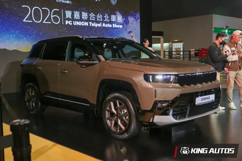 Jeep Compass預計2026年第三季上市