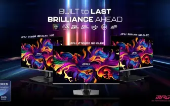 MSI 全球首發！27吋4K 240Hz & QHD 500Hz QD-OLED 霸氣登場CES