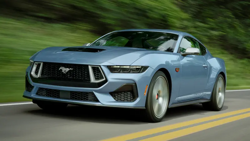 2025 Ford Mustang 60th Anniversary Package in Brittany Blue