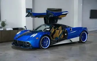 美到不像話｜這台Pagani Huayra Coupe靈感來自於海洋