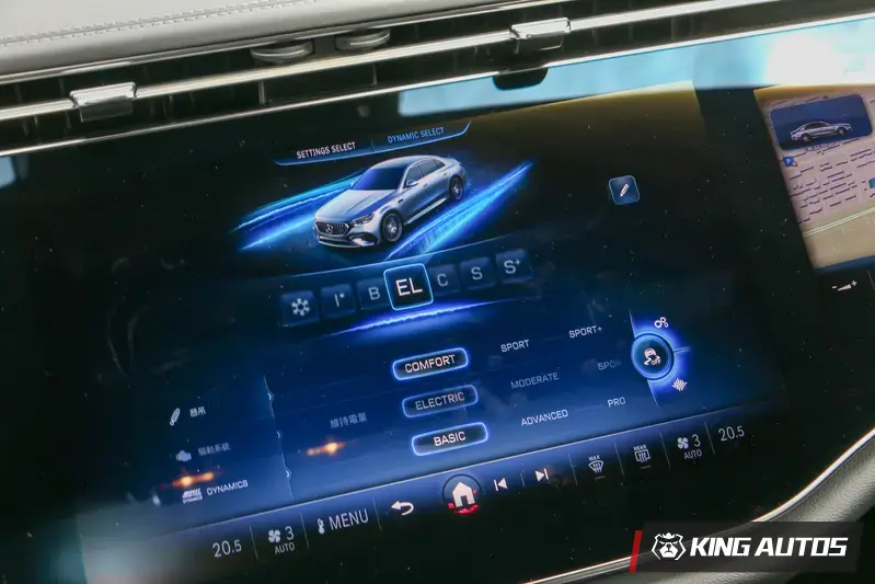 日常代步首選EL純電模式，每個模式下都還能調整懸吊與動態表現。驅動系統則是依照駕駛模式而定，在EL純電模式下就只能馬達驅動。