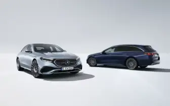 《Mercedes-Benz E-Class》漲5萬 全車系升級5G車機 標配多光束智慧型數位頭燈&發光水箱罩