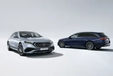 《Mercedes-Benz E-Class》漲5萬 全車系升級5G車機 標配多光束智慧型數位頭燈&發光水箱罩