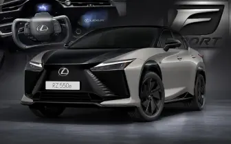 《Lexus RZ》更新｜ 導入電控方向盤&模擬換檔 新增F Sport車款