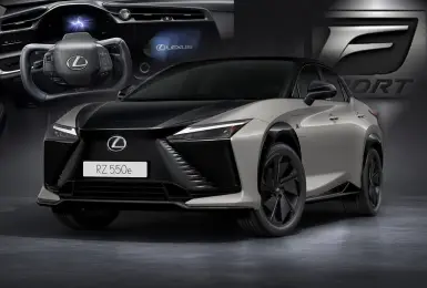 《Lexus RZ》更新｜ 導入電控方向盤&模擬換檔 新增F Sport車款