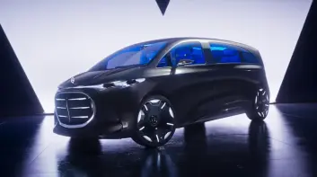 《Mercedes-Benz Vision V》概念車 7種車內氛圍 超越豪華MPV想像