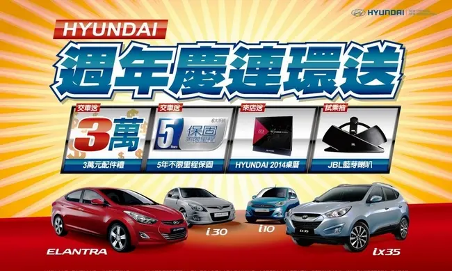 翻開過往促銷資料，南陽曾導入IX35。