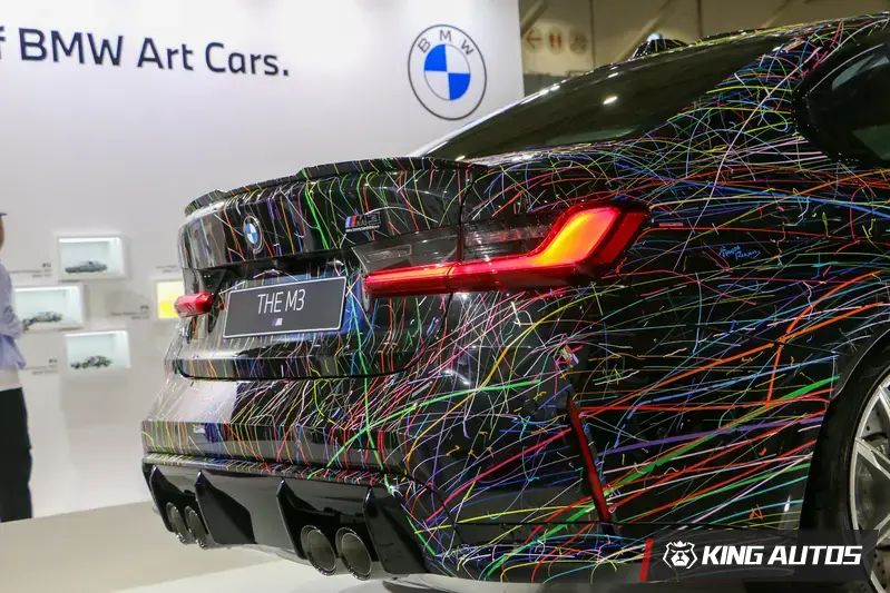 BMW M3 Competition彩繪藝術車