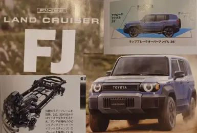 傳日本入門《Toyota Land Cruiser FJ》年底預售 疑似官圖流出｜和泰Land Cruiser 250 開放登記 Q2上市