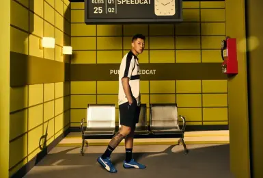時尚潮流｜E.SO 瘦子也穿它 PUMA SPEEDCAT OG 寶藍配色 毫不費力的率性街頭感 