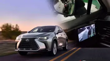 《車美仕》首創《Lexus NX》CMS盲區影像顯示系統|可當行車紀錄器 保留後視鏡的電子式後視鏡