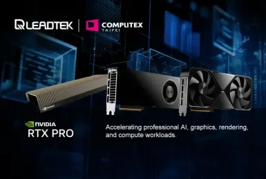 2025 COMPUTEX｜麗臺於COMPUTEX 2025打造GPU-Accelerated AI主題館，展示以NVIDIA RTX PRO 6000 Blackwell GPU為核心的 AI方案