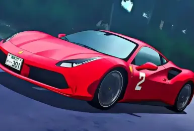《MF GHOST》2號車 Ferrari 488 GTB 解析