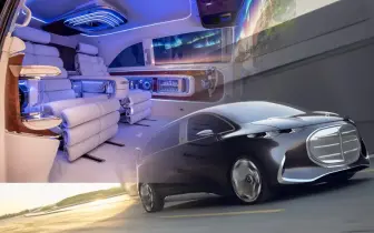 《Mercedes-Benz Vision V》預示旗艦廂型車VLS的奢華風貌