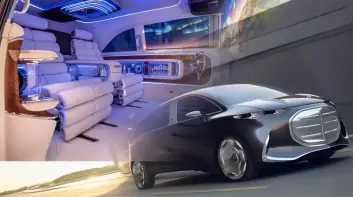 《Mercedes-Benz Vision V》預示旗艦廂型車VLS的奢華風貌