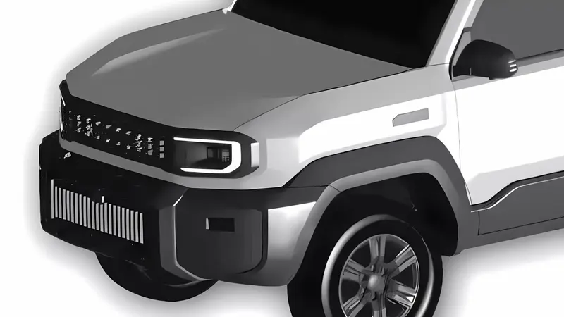 Toyota Land Cruiser FJ車頭造型跟Hilux Champ有87分像