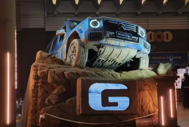 台北101外展｜Mercedes-Bezn G-Class 風沙中屹立不搖 打卡送好禮