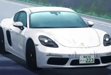 《MF GHOST》12號車Porsche 718 Cayman 解析