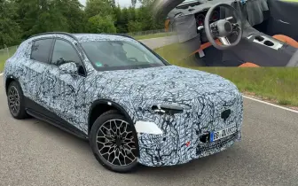搶先看！純電《Mercedes-Benz GLC》頭尾燈融入三芒星 續航上看700公里 9月發表