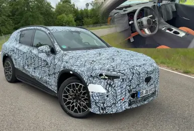 搶先看！純電《Mercedes-Benz GLC》頭尾燈融入三芒星 續航上看700公里 9月發表