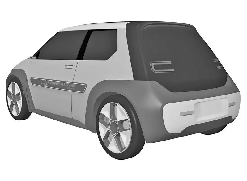車尾沒有排氣管...會是電動車嗎？