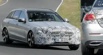 小改款《Mercedes-Benz C-Class》26年初發表｜三芒星燈具好耀眼 車機系統有望升級