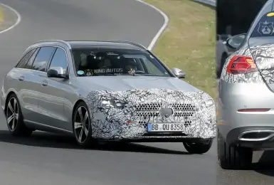 小改款《Mercedes-Benz C-Class》26年初發表｜三芒星燈具好耀眼 車機系統有望升級