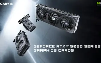 3C科技｜技嘉科技發表GeForce RTX 5050系列顯示卡