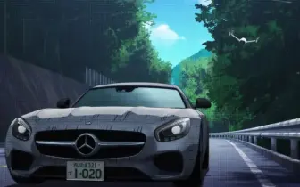 《MF GHOST》7號車Mercedes-AMG GT S解析