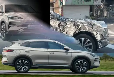 經濟部看過來 中國車真的來了！比亞迪 宋PLUS 出沒新竹街頭