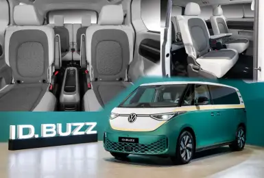 全台唯一 六座純電MPV｜《VW ID. Buzz》長軸六人座 座椅皆可獨立調整 
