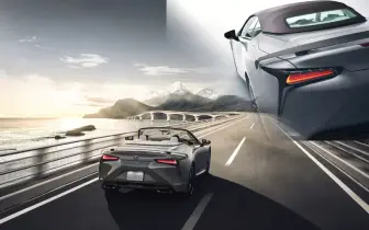 日規《Lexus LC500》特仕車 升級尾翼 首次導入後輪傳向